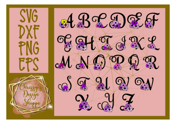 Floral Monogram Color and Outline: A Designerβs Dual-Action Asset