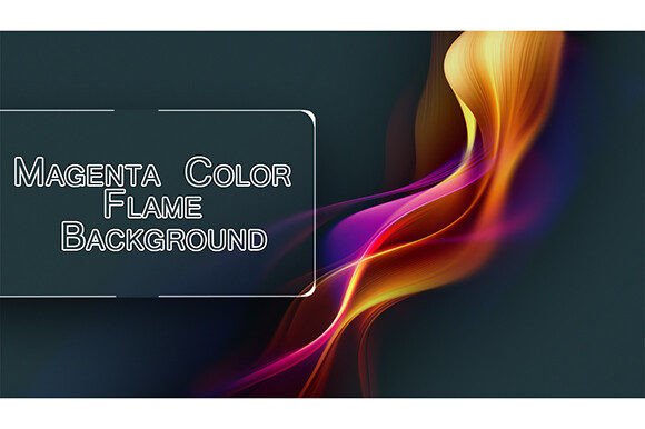 Unleashing Dynamic Energy with Magenta Color Flame Background