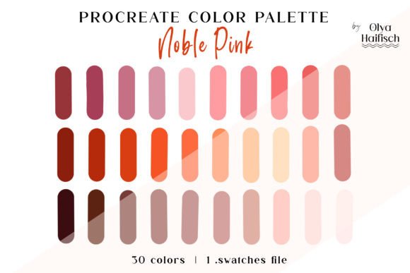 Unleashing Vibrancy: The Bright Pink Procreate Color Palette