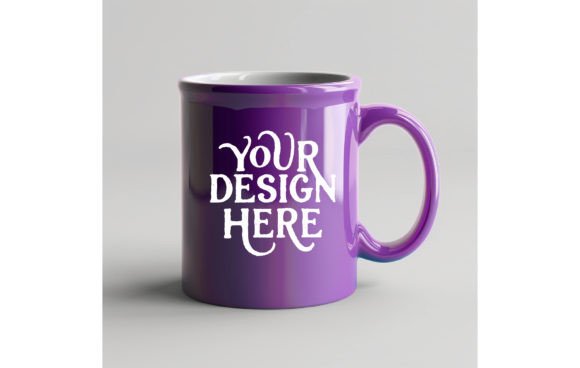 Violet Mug Mockup 17: A Designer's Creative Asset